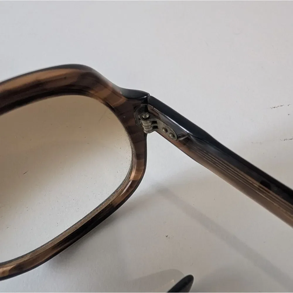 French eyeglasses, oval, oversized, women's, ultra vintage